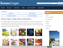 Tablet Screenshot of bonnesimages.com